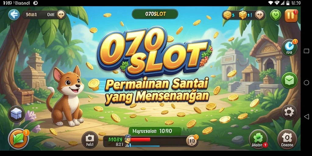 Tampilan gameplay menarik dari 070SLOT dengan berbagai slot.