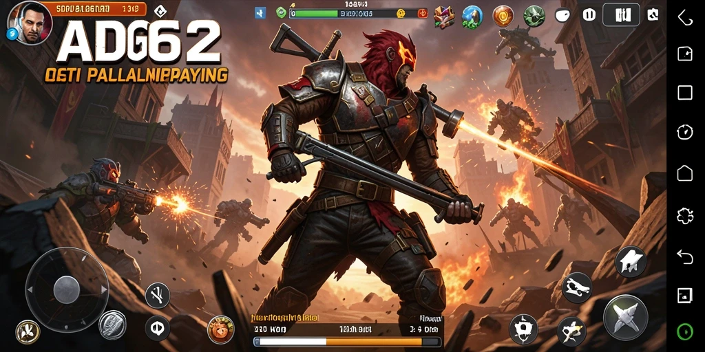 Tampilan gameplay yang menegangkan dalam dunia ARPG.