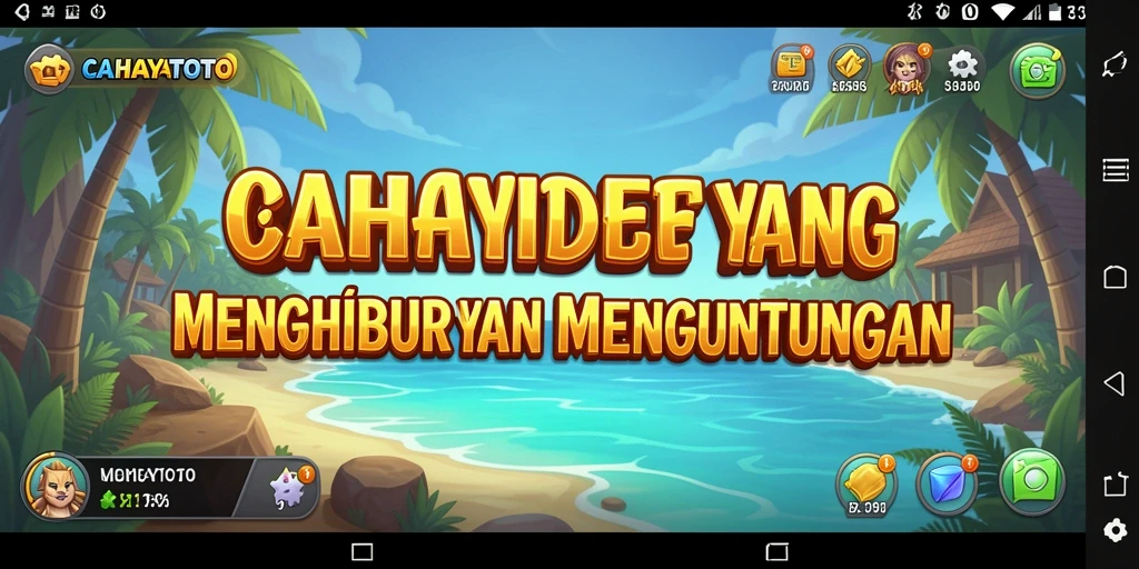 Tampilan screenshot gameplay CAHAYATOTO yang menarik dan penuh warna.