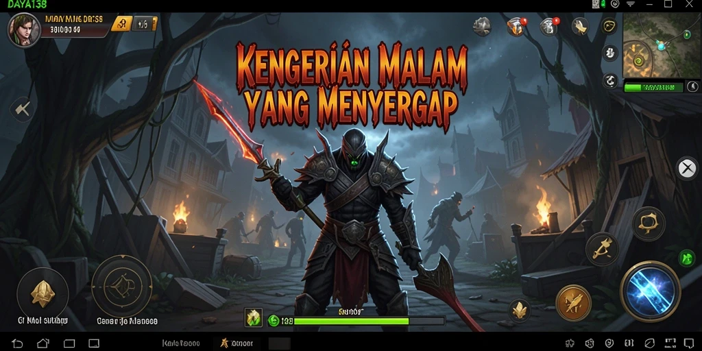 Tampilan gameplay seram dari DAYA138 yang menegangkan.