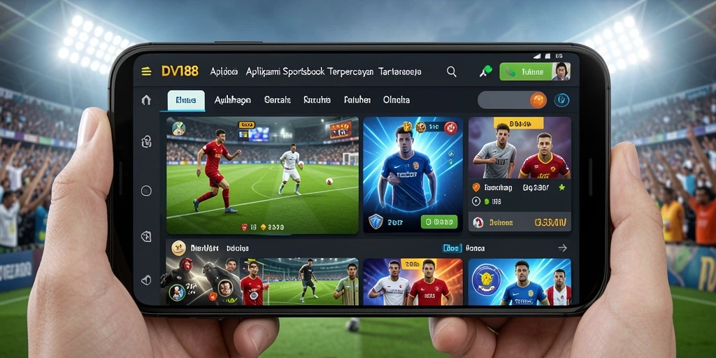 Tampilan gameplay Sportsbook DV188 yang seru dan interaktif.