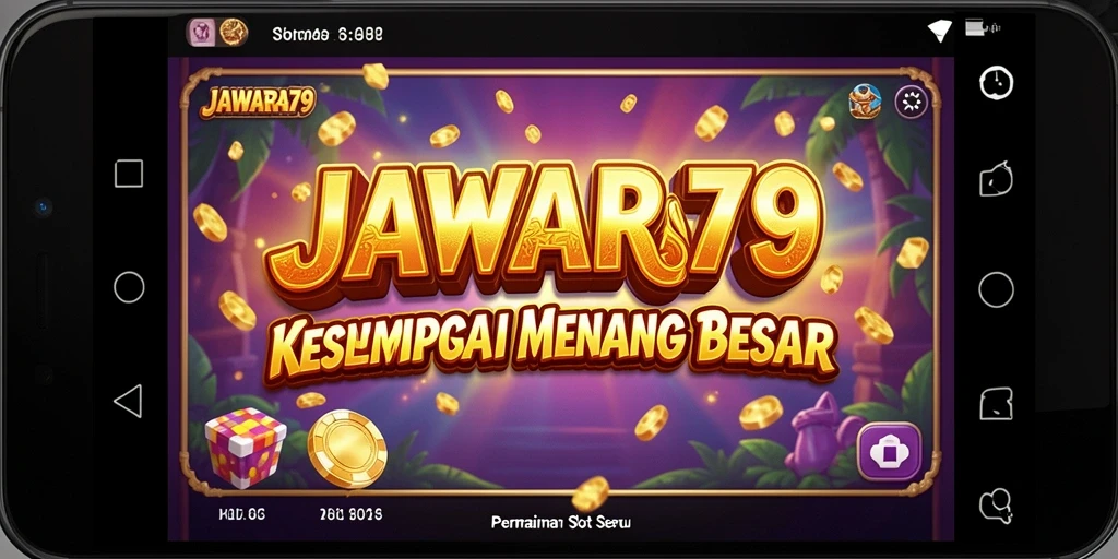 Tampilan gameplay menarik dari JAWARA79 yang penuh warna.