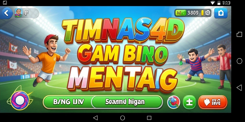 Tampilan menarik dari gameplay Bingo di TIMNAS4D.